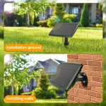 S14 Solar String Lights Outdoor Waterproof Retro Hanging Fairy Garlands For Garden Backyard Home Party Decorative Lights ﻿ - Imagine 4