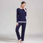 Maternity Clothes Pajamas Set Longsleeve Breastfeeding Night Clothes Big Size Pregnant Sleep Wear Spring Autumn Nursing Homewear - Imagine 6