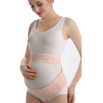 Pregnant Women Belts Breathable Elastic Maternity Belly Brace Belt Care Abdomen Support Band Back Protector Maternity Clothes - Imagine 4