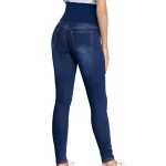 Autumn Fashion Denim Maternity Clothing Straight Long Jeans Wide Leg Loose belly Pants for Pregnant Women Pregnancy Casual Pants - Imagine 2
