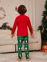 2024 Couples Christmas Family Matching Pajamas Set Mother Kids Clothes Christmas Pajamas For Family Clothing Set - Imagine 2