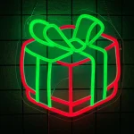 Christmas Series Accessories for Home Decor Room Wallpaper Wall Cartel Led Light Sign Living Neon Party New Year Balcony Bar - Imagine 5