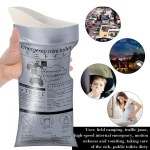 20-1PCS Outdoor Emergency Urinate Bags Disposable Piss Bag Travel Mini Mobile Toilet Portable Urine Bag Baby Vomiting Bag - Imagine 6