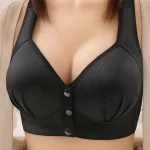 Maternity Bra Wire Free Front Closure Breastfeeding Nursing Bra Pregnant Women Sleeping Bras Gorge Allaitement - Imagine 3
