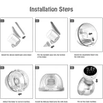 Wearable Electric Breast Pump Painless Double-Sided, Fully Automatic, Hands-Free Breast Collector for Breastfeeding - Imagine 3