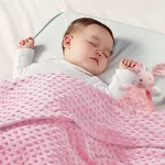 Personalized Baby Name Baby Security Blanket Newborn Blankets Comforter Tags Rattles Baby Wrap Blanket Set Gift - Imagine 2