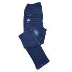 Autumn Fashion Denim Maternity Clothing Straight Long Jeans Wide Leg Loose belly Pants for Pregnant Women Pregnancy Casual Pants - Imagine 3