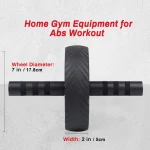 Ab Roller Wheel, Abs Workout Equipment for Abdominal & Core Strength Training, Exercise Wheels for Home Gym, Fitness Equipment - Imagine 6