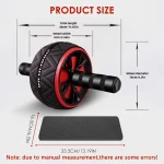 Ab Roller for Abs Workout Ab Roller Wheel Exercise Strength Training Home Gym Fitness Equipment Exercises Abdominal Strength - Imagine 2