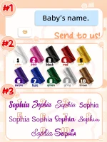 Personalized Baby Name Baby Security Blanket Newborn Blankets Comforter Tags Rattles Baby Wrap Blanket Set Gift - Imagine 6