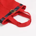 3pcs 20 28 38cm Santa Pants Style Bag Stocking Tree Filler Sacks Stocking Xmas Gift Christmas Decorations Wedding Candy Bag - Imagine 4