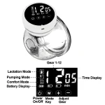 Wearable Electric Breast Pump Painless Double-Sided, Fully Automatic, Hands-Free Breast Collector for Breastfeeding - Imagine 5