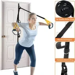 Upgrade Door Anchor Strap for Resistance Bands Exercises Anchor Gym Attachment for Home Fitness Portable Door Band Resistance - Imagine 6