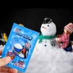 Fake Snow for Charms Slime Polymer DIY Fluffy Artificial Snowflakes Instant Snow Powder Holiday Winter Christmas Decor Kids - Imagine 4