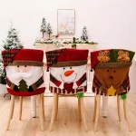 Christmas Decorative Chair Set Stool Set New Doll Chair Cover European and American Decorative Home Furnishings