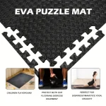 8/16 Pcs Foam Fitness Non Slip Yoga Mat Fitness Floor Tile Protection Pad Fitness Equipment Mat Suitable for Indoor Fitness - Imagine 5