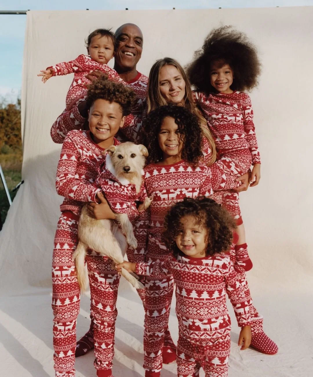 kf-Se1fbc1eff0b3431e8c0c7ef17f2c3cd8F Mother Daughter Father Son Family Look Outfit Baby Girl Rompers Sleepwear Pyjamas 2023 Christmas Family Matching Pajamas - Imagine 1
