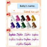 Personalized Baby Blanket Newborn Stroller Sleeping Dolls Custom Blanket With Name Soft Plush Soother Appease Towel Cover Gift - Imagine 6