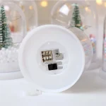 Christmas Snowflakes, Christmas Tree Ornaments, Xmas ABS Ball Lighting LED Landscape Decorations, Night Lights Decoration Home - Imagine 6