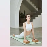 TPE Yoga mat home fitness non-slip sports mat guide line - Imagine 3