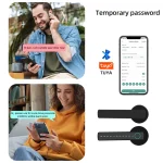 RAYKUBE M5 Tuya BLE Smart Fingerprint Door Lock Electronic Lock with Password/Key/Card/Tuya APP Unlock Free Delivery From Spain - Imagine 3