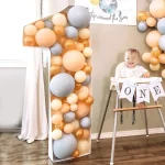 73cm Number Mosaic Balloon Frame Number 1 2 3 4 Balloon Filling Box DIY kids Adult Birthday Party Anniversary Decor Baby Shower - Imagine 5