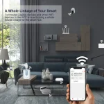 Tuya ZigBee 3.0 Smart Hub, Wireless/Wired Gateway Bridge for App Voice Remote Control, Works with Alexa Google Home Assistant - Imagine 3