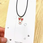 Santa Claus Bracelet Pendant Bangle Christmas Decorations for Home Happy New Year 2022 Christmas Tree Ornaments Xmas Gifts - Imagine 6