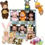 6pcs/set Baby Dolls, Pajama Fairy Baby Dolls Toy Figures Princess Doll Gift Cute Animal Baby Doll - The Perfect Birthday