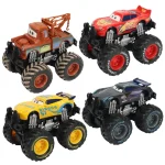 Cars Disney Pixar Cars Lightning McQueen rhapsody matador bulldozer truck Mater harvester 1:55 Diecast Metal Car Model Toy - Imagine 3