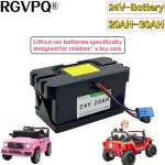 Air fast transportation 24V20AH30AH 18650 lithium battery Suitable for children's devices, toy cars, and 24V devices