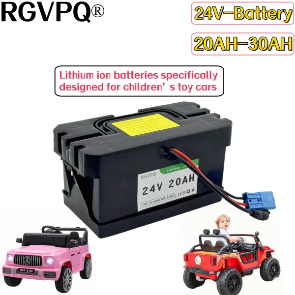 Air fast transportation 24V20AH30AH 18650 lithium battery Suitable for children's devices, toy cars, and 24V devices