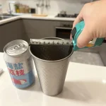 Portable 304 Stainless Steel Camping Cups Outdoor Travel Coffee Beer Water Cup Set For Travel Hiking Picnic BBQ - Imagine 6