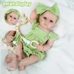 JOYORA Lifelike Reborn Baby Doll Feels Like Real Life Baby Doll Girl with Gift Box for Embracing Role-playing and Collecting - Imagine 5