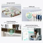 SONOFF TRVZB Zigbee Thermostatic Radiator Valve Temperature Controller Smart Home Automation Via Alexa Google SmartThings - Imagine 5