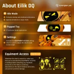 Eilik DQ - Touch Interactive Toys, Cute Robot Pets with Abundant Emotions. Idle Animations&Exclusive Mini-Games. Special Version - Imagine 5