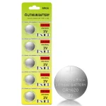 5-100PK New CR1620 Batteries CR1620 DL1620 ECR1620 BR1620 KCR1620 3V CR 1620 Lithium Button Battery for Calculators Toys Car Key - Imagine 3