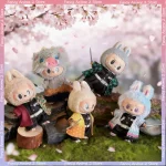 Handsome Ghost Slayer Labubu Doll Clothing Rengoku Kyoujurou Cosplay Doll Costume Suit for 17cm Labubu Fashion Dolls Accessories - Imagine 3