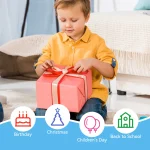 STEM Magnet Toys Educational Toys,26PCS Travel Magnetic Construction Set,Mini 3D Magnetic Tile Building Blocks for Kids - Imagine 4