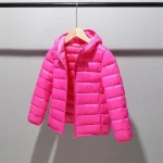 3-14 Years Autumn Winter Kids Down Jackets For Girls Children Clothes Warm Down Coats For Boys Toddler Girls Outerwear Clothes - Imagine 4