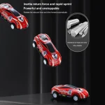 Mini Alloy Car Model Set with Storage Box Diecast Cars Toys for Boys Sliding Inertia Vehicle Children Toy Kit Kids Gifts - Imagine 6
