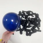 Navy Blue White Balloons Arch Garland Kit Silver Confetti Ballon First Birthday Party Decorations Graduation Wedding Baby Shower - Imagine 6