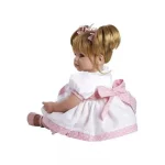 NPK 20inch Reborn Baby Doll Soft Vinyl Newborn Princess Girl Lifelike Touch 3D Skin Art Toddler Play Doll for Children - Imagine 2