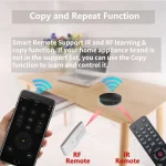 Tuya WiFi IR RF Remote Control 315 433 MHz Universal For All Air Conditioner TV LG Smart Life App Work with Alexa - Imagine 5