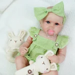 JOYORA Lifelike Reborn Baby Doll Feels Like Real Life Baby Doll Girl with Gift Box for Embracing Role-playing and Collecting - Imagine 4