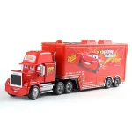 Cars 2 Disney Pixar Racing 3 1 Toy Lightning McQueen Jackson Storm Chick Hicks Mack Truck Collection Die Metal Model kids Gift - Imagine 2