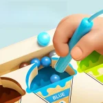 Magnetic Maze Toy With Magnetic Digital Beads For Puzzle Practice And Attention Training Games - Imagine 2