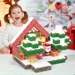 New Christmas Magnetic Building Block Set STEM Montessori Sensory Toys for Kids New Year Gift Education Puzzle Toy Gifts - Imagine 6