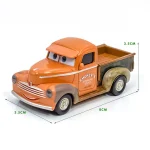 Disney Pixar Cars 2 3 Lightning McQueen Div Fritte Frank Mater Chick Hicks 1:55 Diecast Vehicle Metal Toy Car Kid Birthday Gift - Imagine 6