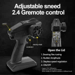 JIUSI PT14R MT14R 1/14 4WD RC Car 80km/h Brushless 2.4G Remote Control Racing Car High Speed Off-road RC Truck 3S 35C 2200mAh - Imagine 6